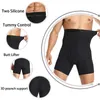 Shapers Women Men Tummy Control Shorts Body Shaper Compressão Treinador de cintura alta barriga Shapwear Shapewear Boxer Fajas de roupas íntimas