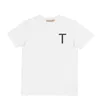 Mens camiseta designer camiseta masculina camisetas mais vendidas material de vestido de algodão MON Tamanho S-xxxxl Black White Fashion camise