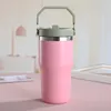 Stainless steel Thermos Cup Cold cup Portable straw cover car 20oz30oz new car cup