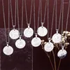Подвесные ожерелья 12 Знака Зодиака для женщин мужчины из нержавеющей стали серебряного цвета Созвездия Ювелирные изделия подарки на день рождения подарки