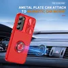 Slim Armor Kickstand Shockproof Cases for Samsung Galaxy A12 5G A22 A52 4G A52s A03s Newest Hybrid Slide Camera Protection Triangle Ring Cover