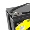 Batterijen LiitoKala 12V150Ah LiFePO4 batterij 12,8 V vermogen voor RV camper golfkar offroad offgrid zonnewind, QC 3.0 TypeC uitgang