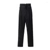 Stage Wear Strap Latin Dance Pants Loose Black Boys Practice Clothes Ballroom Competition Cha Tap Hose DNV16163