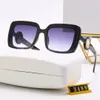 gute Qualität 2023 Designer Sonnenbrille Männer Frauen UV400 quadratisch polarisierte Polaroid-Linse Sonnenbrille Dame Fashion Pilot Fahren Outdoor-Sport Reise Strand Sunglass