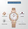 Wristwatches UTHAI CQ52 Women Quartz Watch Rose Gold Steel