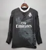 الأكمام الطويلة الرجعية Ronaldo Isco Soccer Jerseys 2016 2017 2018 Pepe Kross Benzema Sergio Ramos Zidane Raul Full Vintage Football Shirt 16 17 James
