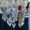 Ljuskronor Frosted K9 Crystal vardagsrum inomhus Hhome Decor Lamp 42,5 tum bredd