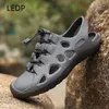 Sandales en plein air chaussures de randonnée pour hommes plage décontracté imperméable confortable tendance polyvalent respirant résistant à l'usure 230508