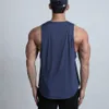 Mens Tank Tops Brand Casual Fashion Clothing Bodybuilding Cotton Gym Män ärmlös undertröja Fitness Stringer Muscle Workout Vest 230509