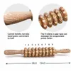 Massaging nek kussenwaten houten therapie massager roltrigger point stick voor fascia cellulitis spier buik body belly relief tool 230508