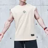 Hommes Débardeurs Été marque à la mode brocoli élément fitness gilet hommes course formation sans manches sport Tshirt vêtements 230509