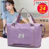 Duffel Bags Women Men Sports Gym Bag Travel Duffle Bag Tote Handväska Multifunktion Simning Axel Messenger Weekend Fitness Training Bag 230509