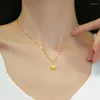 Anhänger Halsketten Nette Muschel Perlenkette Bling Strass Edelstahl Neckclace Mode Choker Halsschmuck Geburtstagsgeschenk