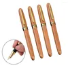 60Pcs Bamboo Wood Handle Ballpoint Pen Rollerball Signature Business Office Fountain