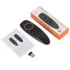 G10 G10S PRO BT CONTROLADORES REMOTOS VOZ LIDA DE VOZ 2.4G TECIOS SEM PARTES sem fio Bluetooth 5.0 Air Mouse Giroscópio IR Aprendizagem para Android TV Box HK1 H96 Max X96 X98 Mini