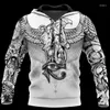 Herren Hoodies Egyptian Gods Ancient Tattoo White 3D Full Printed Hoodie für Männer und Frauen Sweatshirt Zip Pullover Freizeitjacke