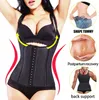 Mulher de cintura Feminina respirável 100% Treinador de coletes de látex Chancher Corpet Slimming Shaper Shapewear Strap Women Sports Top 4xl 5xl 6xl 230509