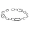 السلسلة الأصلية الصغيرة ذات المياه العذبة ذات الأثنية المستنبتة من سلسلة السوار 925 Sterling Silver Bangle Fit Europe Bead Charm DIY Jewelry 230509