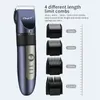 Hårtrimmer Professional Clipper laddningsbara skägg Men Electric Cutting Ceramic Blade Low Noise Barber Machine53 230509