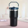 Stainless steel Thermos Cup Cold cup Portable straw cover car 20oz30oz new car cup