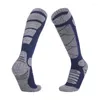 Calzini sportivi Inverno Donna Uomo Cotone Termico Sci Outdoor Calcio Ciclismo Asciugamano Fondo Calze lunghe a tubo Termosocks