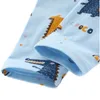 Pyjamas Kinderen Pyjama Sets Baby Boys Long Sleeve Sleepwear Pak Kids Katoen ondergoed Sets Girls Topspants 2 stks Pyjama Set Kleding 230509