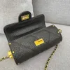 Дешевые кошельки в продаже Lingge Chain Bag Женство одно плечо наклонное бар универсальное и простое цилиндр