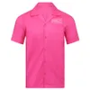 2023 F1 Red Team Shirt Fórmula 1 Marca oficial Camisas casuales para hombres y mujeres Diseñador de moda de verano Playa Hombres Polo Camisa con cuello