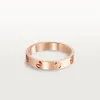 Nail ring designer ring 4mm 5mm 6mm rings for women diamond ring titanium steel silver love ring men and women rose gold jewelry for lovers couple rings gift wedding