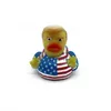 Yaratıcı PVC Trump Ducks Party Bath Banyo Yüzen Su Oyuncak Partisi Malzemeleri Komik Oyuncak Hediyesi