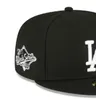 Casquettes de baseball Los Angeles LA NY Gorras Bones 05 Heart "série" " Love Hustle Flowers Sports Hommes Femmes Chapeaux Ajustés Conception Fermée Taille Casquettes Chapeau A1