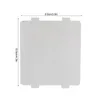 Table Mats 10Pcs Household Microwave Oven Thickened Mica Plate Sheet Accessory 108x99mm