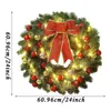 Decorative Flowers Lights AndLED With Decoration Wreath Balls Small Colored Christmas White Home Decor