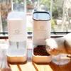 Alimentazione di grande capacità Pet Dog Cat Alimentatore automatico Staccabile Dog Cat Water Dispenser Dispositivo di alimentazione alimentare per Cat Dog Pet Supply