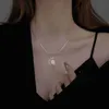 Hanger kettingen natuurlijke kwarts kristal maan chakra ketting voor vrouwen prachtige verjaardagscadeau gratis verzendkragen para mujer y23