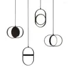Lampes suspendues Moderne Led Fer Cristal Éclairage Industriel Lumière Plafond Décoration Décor Marocain Lustre