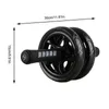 s Non-slip 15CM Tire Pattern Fitness Gym Exercise Abdominal Wheel Roller with Knee Pad 230508