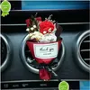 Other Exterior Accessories Car Air Outlet Freshener Per Diffuser Dried Flower Fragrance Interior Decoration Drop Delivery Mobiles Mo Dh52D