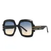 Güneş gözlüğü büyük boy moda modern retro kare kadın marka tasarımcısı güneş gözlükleri lüks gölgeler vintage gözlük oculos
