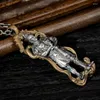 Hanger Kettingen Vintage Boeddhistische Sieraden Dharma Protector Vajra Arhat Boeddha Mannen Vrouwen Religieuze Amulet Ketting