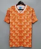 Koszulki piłkarskie Retro Holandia 1988 van Basten Gullit Koeman Vintage Holland Shirt Klasyczny zestaw