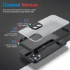 Shockproof Bumper Clear Phone Cases For iPhone 14 13 12 11 Pro Max XR XS 8 Plus Soft Silicon Matte Hard Cover