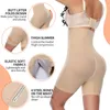 Vita Tummy Shaper Donne Shapewear Vita alta Mutandine di controllo della pancia Body Shaper Butter Lifter Pantaloncini dimagranti della coscia Biancheria intima postpartum con ossa 230509