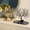 Jewelry Pouches Lovely Antler Shape Display Stand Tray Tree Earrings Necklace Ring Pendant Bracelet Storage Racks Organizer Holder