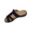 Sandalen 2023 Flower Ladies's Women Lace-Up gesloten teen comfortabele slip op schoenen in etnische stijl voor sandalias sapatos