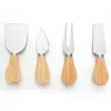 Cheese tools Knife Set Oak Handle Fork Shovel Kit Graters Baking Pizza Slicer Cutter RH0291