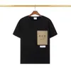 Men's pure cotton T-shirt, designer letter printed fashion casual summer breathable shirt, men's high-quality clothing couple T-shirts, holiday casual short sleeved