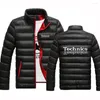 Herrtröjor Technics 2023 Men's DJ 1200 skivspelare Musik vinter långärmad baseball blixtlås vindbrytare vindtät casual jackor topp