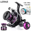 Baitcasting Reels LINNHUE Spinning Reel HP500-7000 Metal EVA Grip Max Drag 10kg Reel Fishing Accessories Equipment For Fishing Reels Pesca 230506