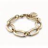 Perlé Top fit UNO DE 50 mode galvanoplastie 925 argent 14k or bracelet à breloques niche bijoux cadeau 230509